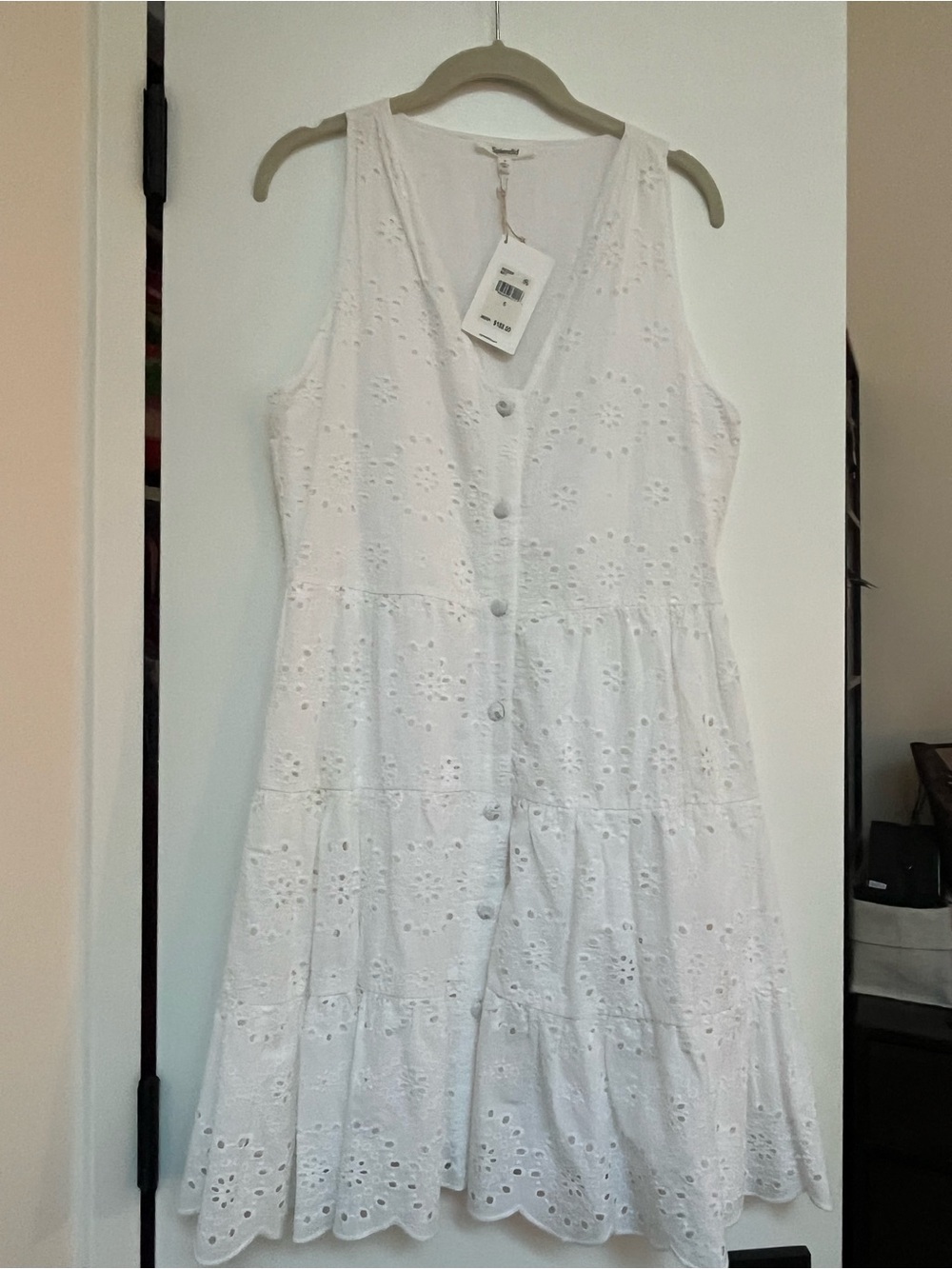Splendid NWT White Cotton Dress